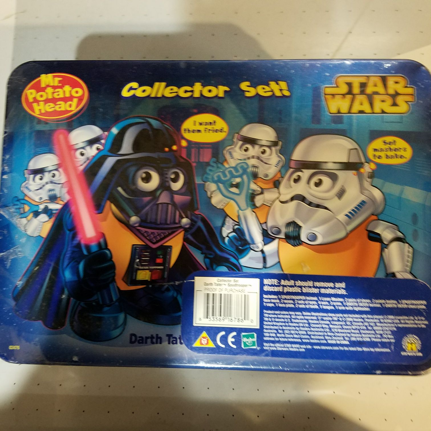 Darth Tater & Spudtrooper Tin - Playskool (Star Wars - 30th Anniversary Collection) action figure collectible [Barcode 653569167860] - Main Image 2