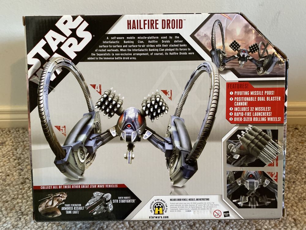 Hailfire Droid - Hasbro (30th Anniversary Collection) action figure collectible [Barcode 653569171850] - Main Image 3