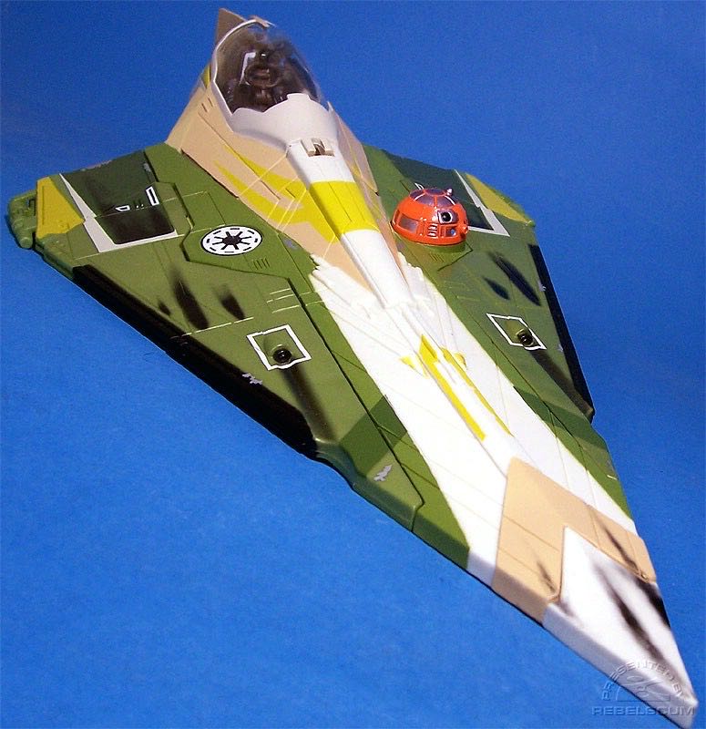 Star Wars Vehicle: Kit Fisto’s Jedi Starfighter - Hasbro (Star Wars: Expanded Universe) action figure collectible [Barcode 653569174998] - Main Image 4