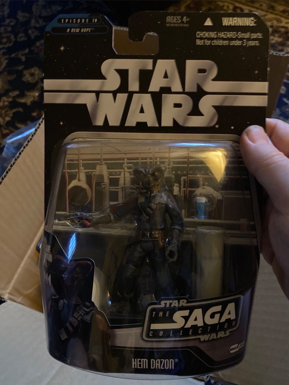 Mace Windu - Hasbro (Star Wars Episode III Greatest Battles) action figure collectible [Barcode 653569181323] - Main Image 4