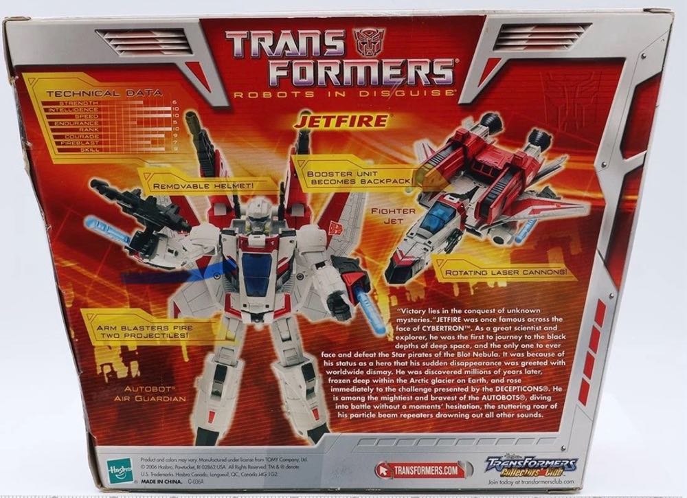 Transformers Robots In Disguise Jetfire - Hasbro (Transformers: Robots In Disguise) action figure collectible [Barcode 653569182924] - Main Image 3