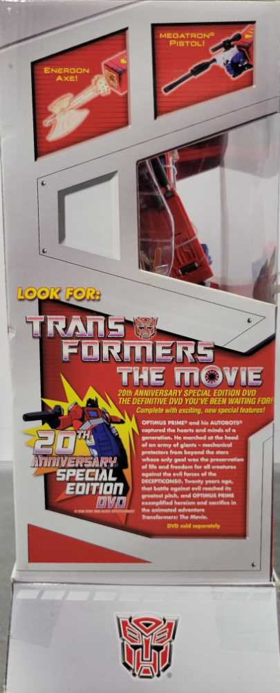 Optimus Prime 20th Anniversary DVD (Boxed) 2nd - Hasbro (Masterpiece Large Scale) action figure collectible [Barcode 653569183426] - Main Image 3