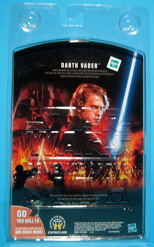 Darth Vader titanium diecast - Hasbro (Star Wars: Revenge of the Sith) action figure collectible [Barcode 653569184744] - Main Image 2