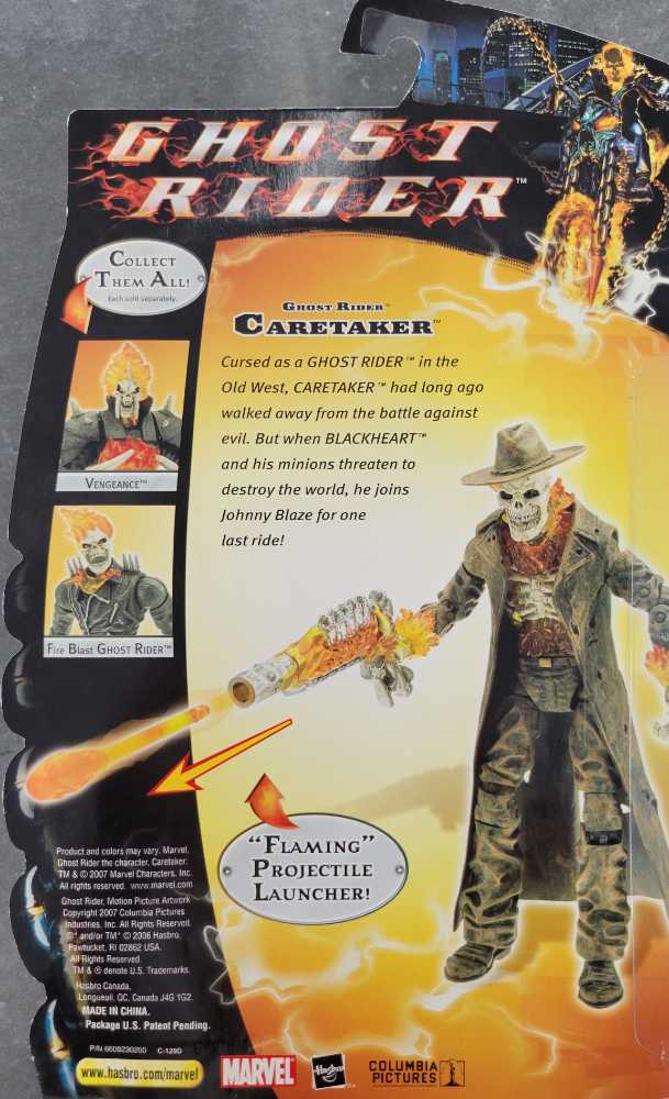 Caretaker - Hasbro (Ghost Rider) action figure collectible [Barcode 653569189015] - Main Image 3