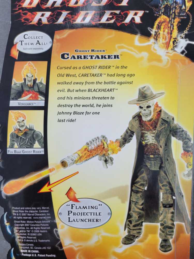 Caretaker - Hasbro (Ghost Rider) action figure collectible [Barcode 653569189015] - Main Image 4