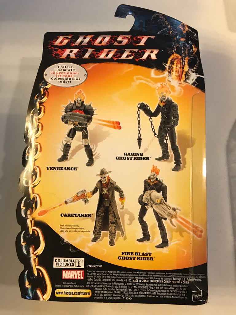 Ghost Rider Movie Chain Attack Ghost Rider - Hasbero (Ghost Rider Movie) action figure collectible [Barcode 653569189060] - Main Image 2