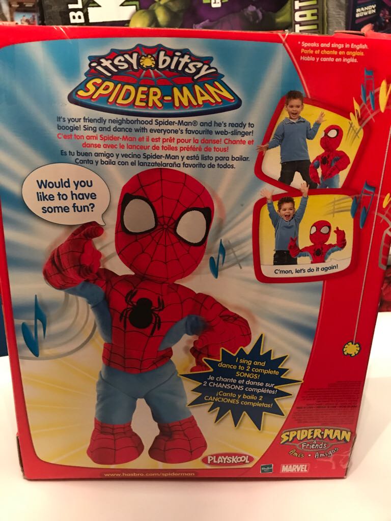 Itsy Bitsy Spiderman  action figure collectible [Barcode 653569193258] - Main Image 2