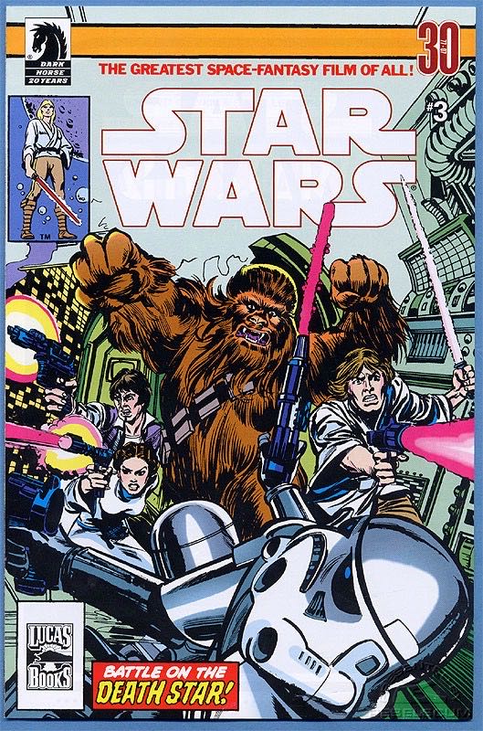 Chewbacca & Han Solo (Star Wars #3) - Hasbro (The 30th Anniversary Collection (Comic Packs)) action figure collectible [Barcode 653569193838] - Main Image 4