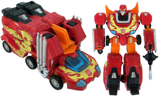 Rodimus Prime - Hasbro (Titanium Die-Cast Series) action figure collectible [Barcode 653569194118] - Main Image 3