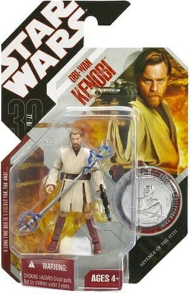 Obi-Wan Kenobi - Star Wars 30th Anniversary - Hasbro (Star Wars) action figure collectible [Barcode 653569198826] - Main Image 3