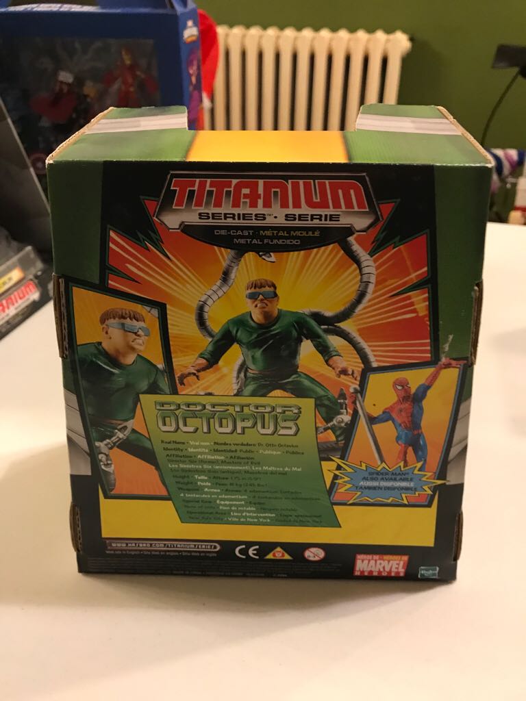 Marvel Legends Titanium Series - Doc Ock  action figure collectible [Barcode 653569199144] - Main Image 2
