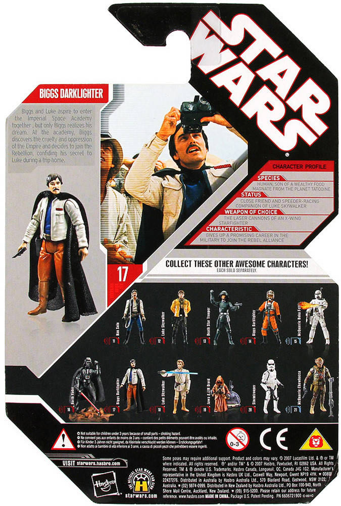Biggs Darklighter (Tosche Station) - Hasbro (Star Wars) action figure collectible [Barcode 653569201465] - Main Image 3