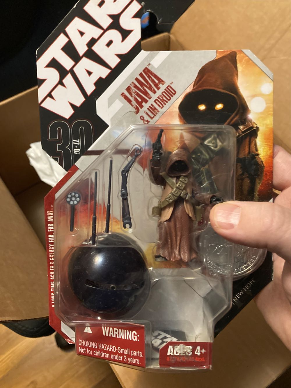Jawa & LIN Droid - Hasbro (Star Wars: Episode IV - A New Hope) action figure collectible [Barcode 653569201519] - Main Image 4