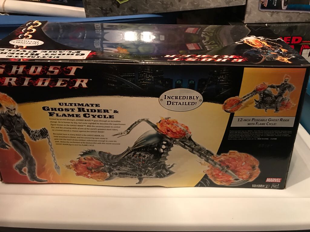 Marvel Legends Icons - Ghost Rider (ultimate) - Hasbro (Ghost Rider Movie) action figure collectible [Barcode 653569203469] - Main Image 2