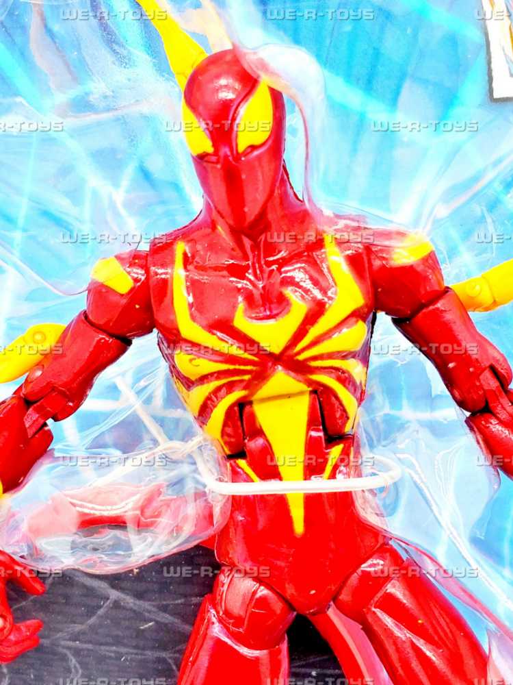 Spider-man Origins Iron Spider-Man With Spider-Leg Attack Claws - Hasbro (Spider-Man Origins) action figure collectible [Barcode 653569205258] - Main Image 4