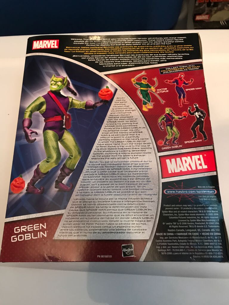 Marvel Comics Spider-man Origins Signature Series  Green Goblin - Hasbro - Marvel action figure collectible [Barcode 653569205333] - Main Image 2