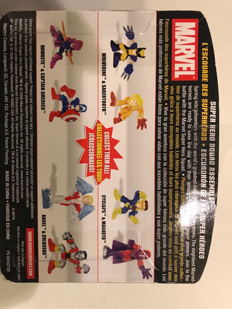 Wolverine And Sabertooth - Hasbro (Super Hero Squad: 2-Pack: 3”) action figure collectible [Barcode 653569205654] - Main Image 2