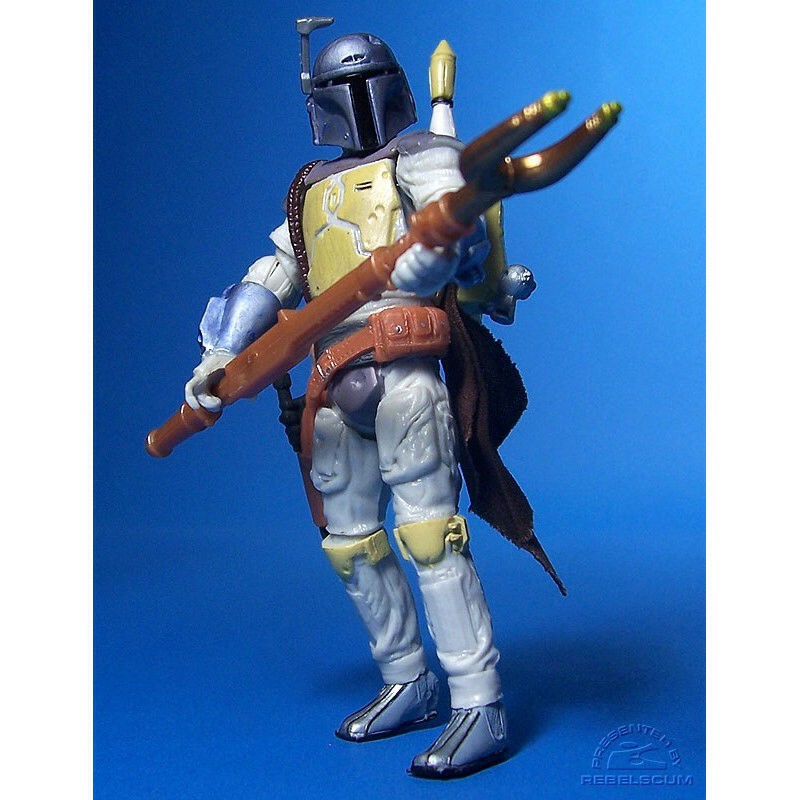 Star wars 30th anniverary no. 24 - animated debut boba fett 3.75” figure with gold collector coin - Hasbro (Star Wars: 30th Anniversary Collection) action figure collectible [Barcode 653569206545] - Main Image 2