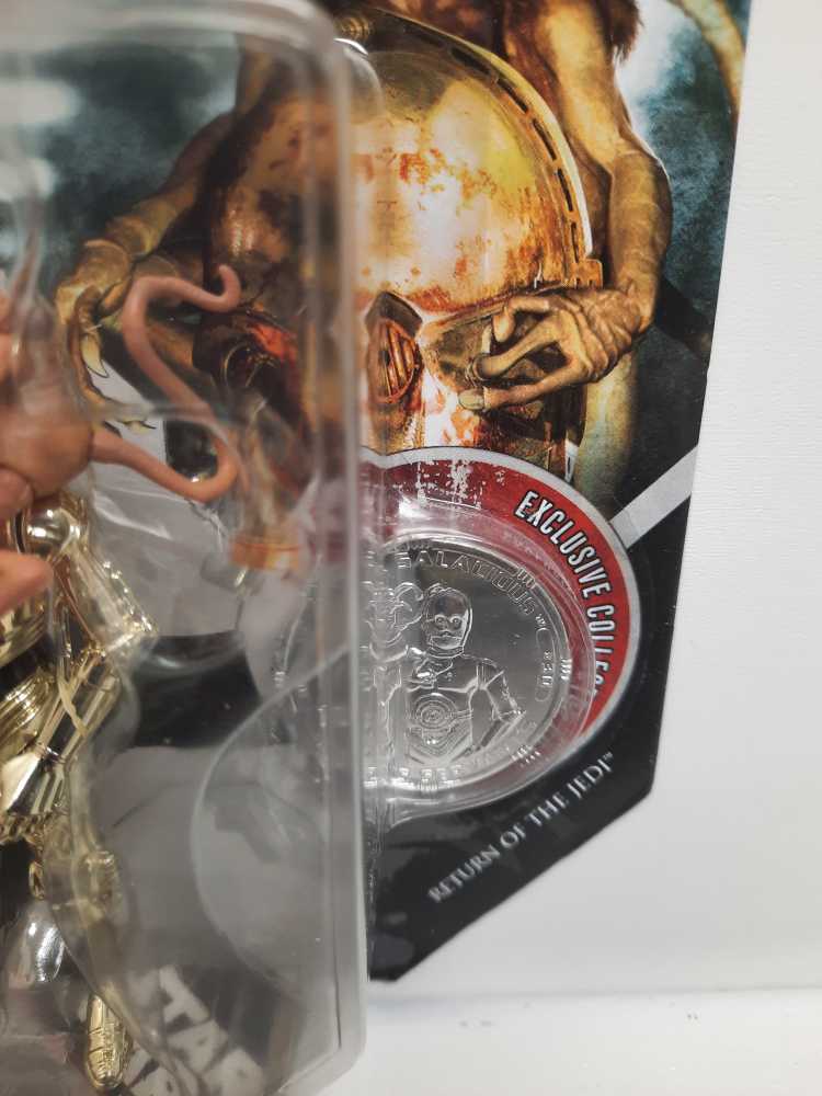 C-3PO & Salacious Crumb (Jabba’s Servants) - Hasbro (Return Of The Jedi) action figure collectible [Barcode 653569206590] - Main Image 3