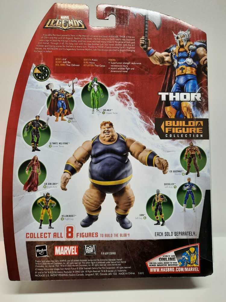 Marvel Legends: Thor - Hasbro (Blob Series) action figure collectible [Barcode 653569207870] - Main Image 2