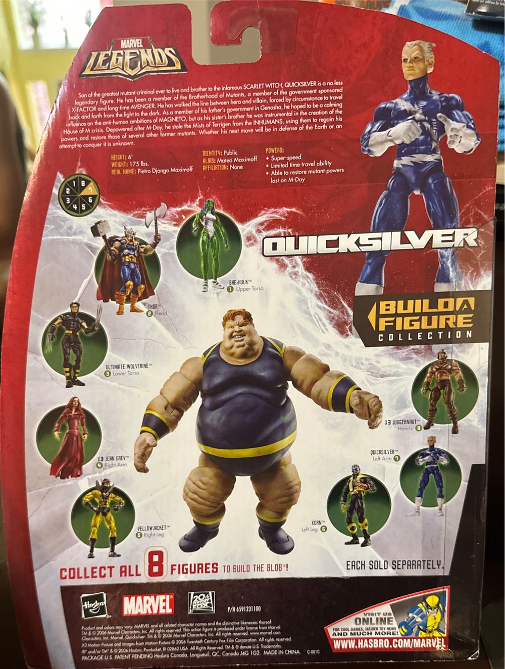 Quicksilver - Marvel Legends (Marvel (X-men)) action figure collectible [Barcode 653569207887] - Main Image 3