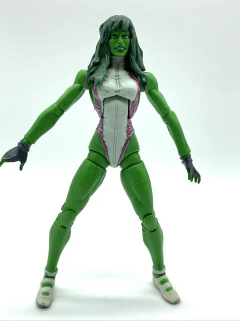 She-Hulk - Hasbro (Marvel Legends - Series 17 (Blob)) action figure collectible [Barcode 653569207900] - Main Image 4