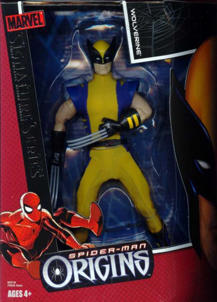 Marvel Comics Spider-man Origins - Signature Series - Wolverine  action figure collectible [Barcode 653569208297] - Main Image 4