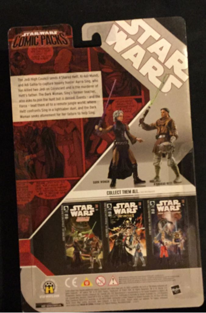 A’Sharad Hett & Dark Woman (Star Wars #31) - Hasbro (The 30th Anniversary Collection (Comic Packs)) action figure collectible [Barcode 653569213741] - Main Image 2
