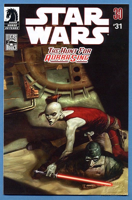 A’Sharad Hett & Dark Woman (Star Wars #31) - Hasbro (The 30th Anniversary Collection (Comic Packs)) action figure collectible [Barcode 653569213741] - Main Image 4