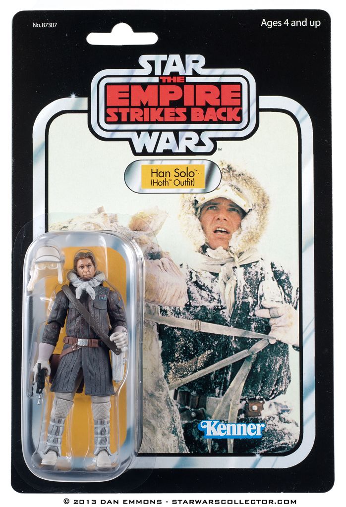 Han Solo in Hoth Gear - Star Wars Saga Collection - Hasbro (Star Wars) action figure collectible [Barcode 653569213925] - Main Image 2