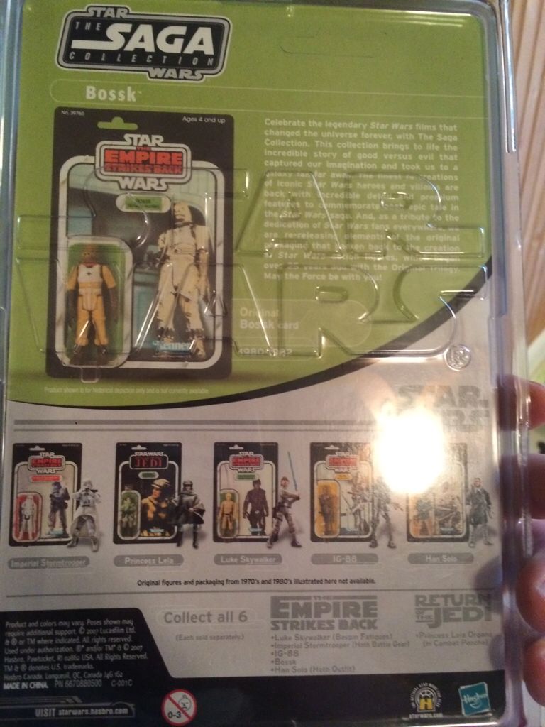 Star Wars Bossk - Hasbro (The Saga Collection) action figure collectible [Barcode 653569213932] - Main Image 2