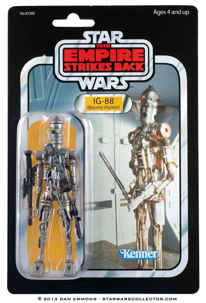 Star Wars 30th Anniversary Collection Vintage IG 88 Action Figure - Hasbro (The Saga Collection) action figure collectible [Barcode 653569213949] - Main Image 2
