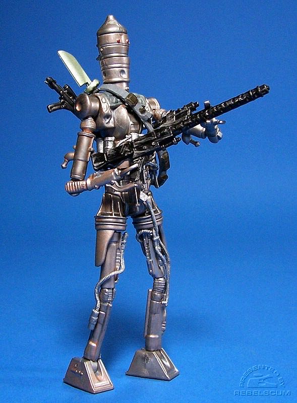 Star Wars 30th Anniversary Collection Vintage IG 88 Action Figure - Hasbro (The Saga Collection) action figure collectible [Barcode 653569213949] - Main Image 3