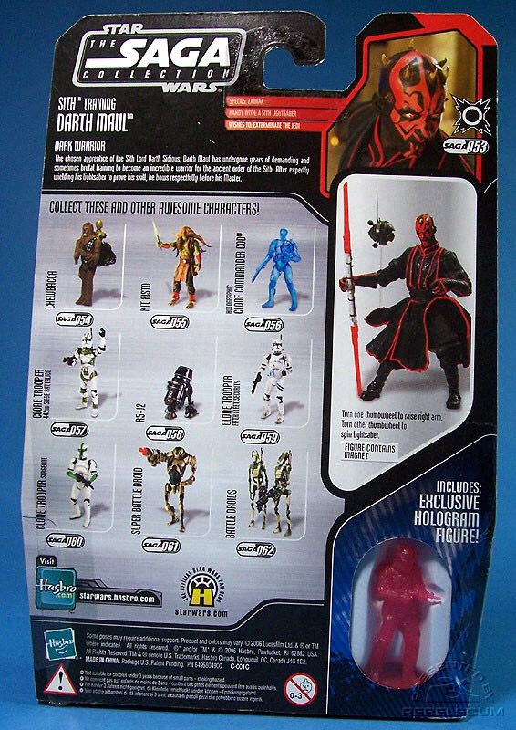 Darth Maul (Sith Training) - Star Wars (Episode I) - Hasbro (Star Wars) action figure collectible [Barcode 653569216193] - Main Image 2