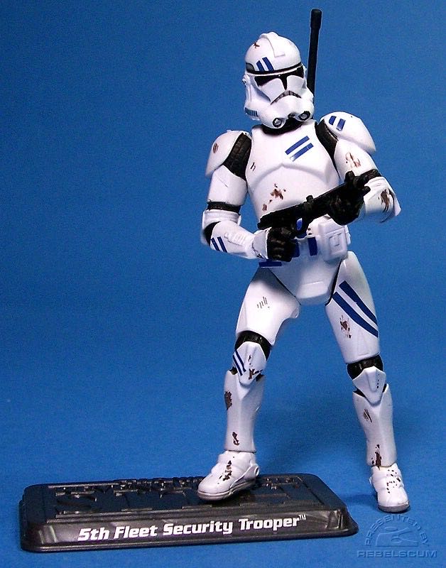 Clone Trooper Fifth Fleet Security - Saga Collection 59 - Hasbro (Star Wars - The Saga Collection) action figure collectible [Barcode 653569216261] - Main Image 3