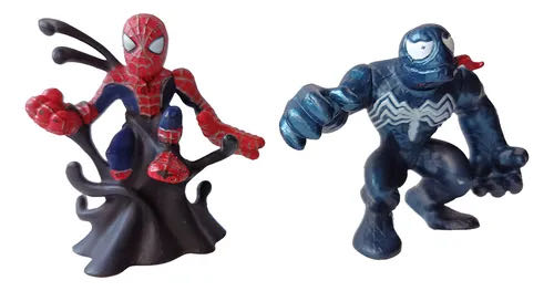 Spiderman & Venom - Hasbro (Marvel Super Hero Squad Spider-Man) action figure collectible [Barcode 653569217275] - Main Image 3