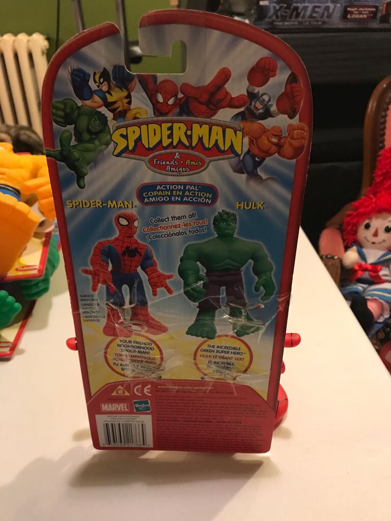 Spiderman And Friends - Plush Spiderman  action figure collectible [Barcode 653569217664] - Main Image 2