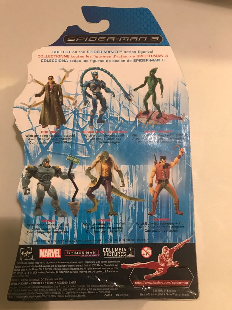 Spiderman 3 - Rhino - Hasbro (Spider-Man) action figure collectible [Barcode 653569217770] - Main Image 2