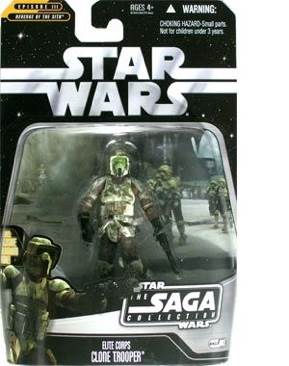 Clone Trooper Elite Corp #065 - Hasbro (Star Wars: The Saga Collection) action figure collectible [Barcode 653569219446] - Main Image 1