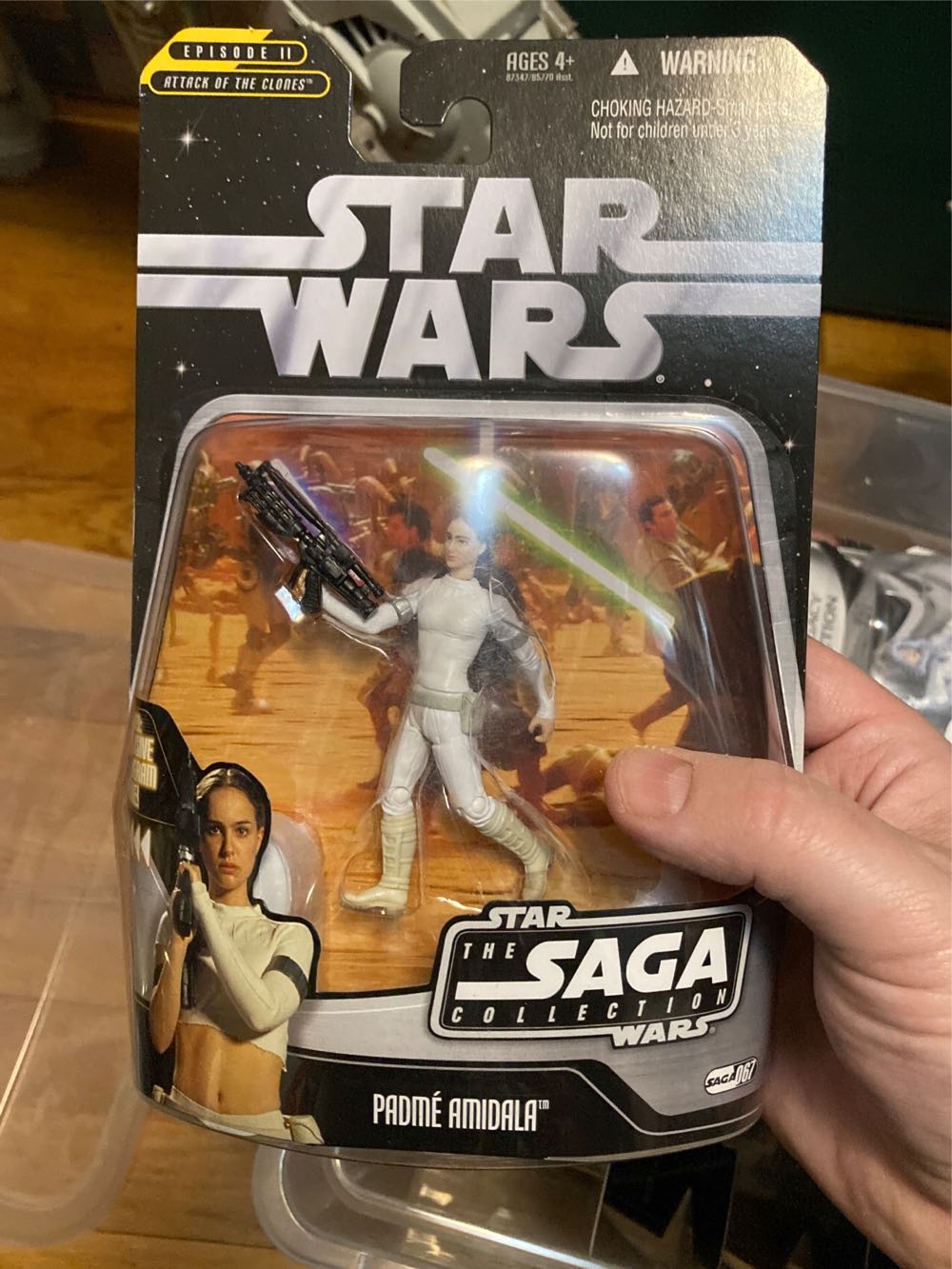 Padme Amidala - Saga Collection 67 - Hasbro (Star Wars - The Saga Collection) action figure collectible [Barcode 653569219477] - Main Image 3