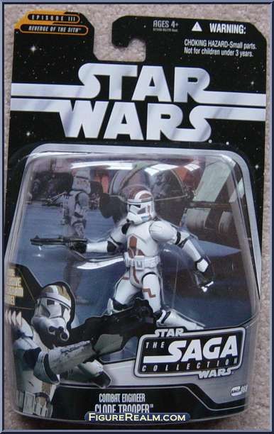 Combat Engineer Clone Trooper #068 - Hasbro (Star Wars - The Saga Collection) action figure collectible [Barcode 653569219484] - Main Image 2