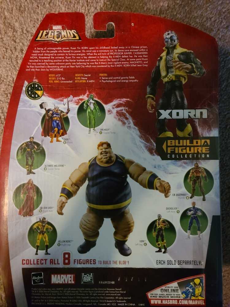 Xorn - Hasbro (Marvel Legends (BAF - Blob)) action figure collectible [Barcode 653569219767] - Main Image 2