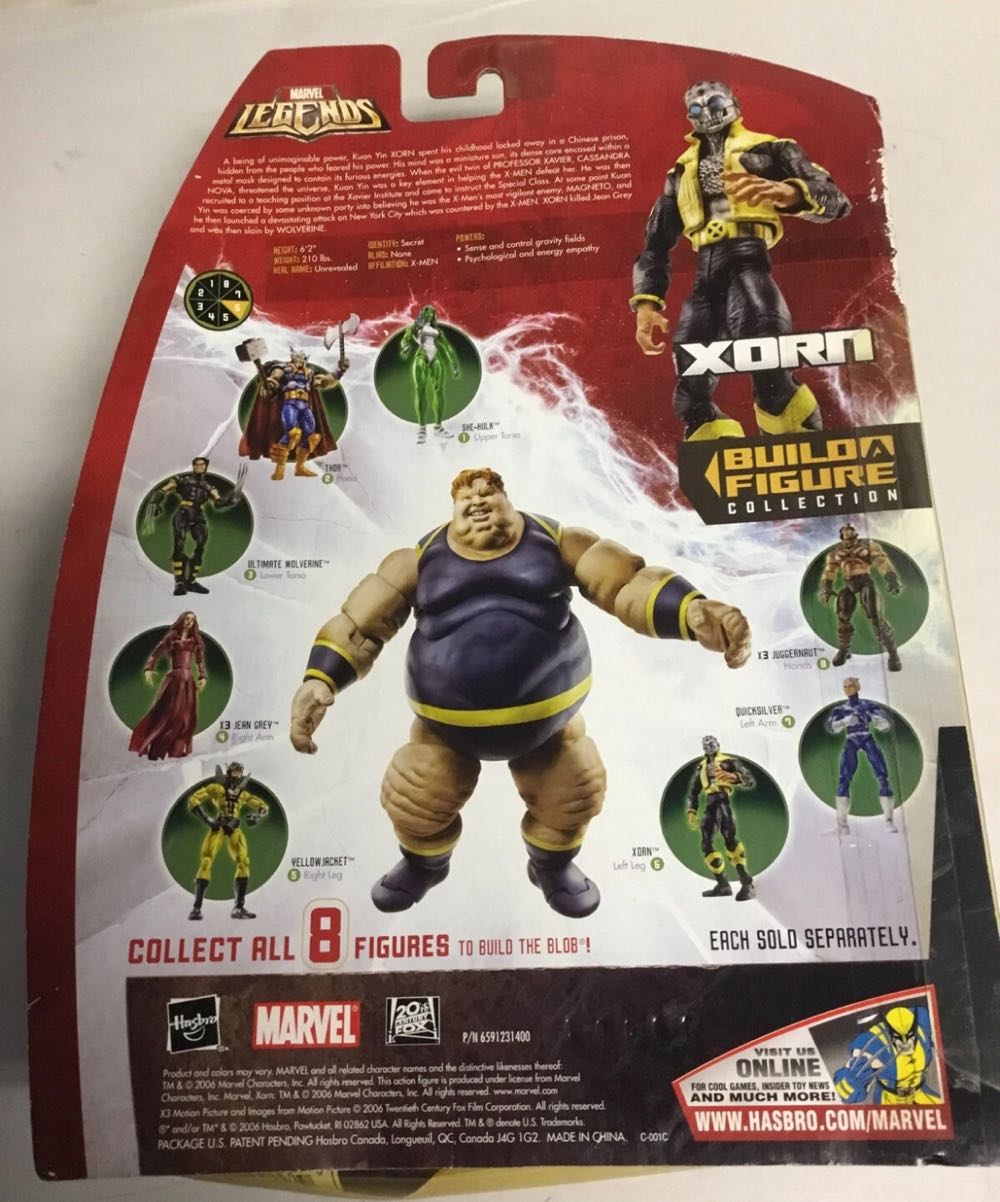 Xorn - Hasbro (Marvel Legends (BAF - Blob)) action figure collectible [Barcode 653569219767] - Main Image 3