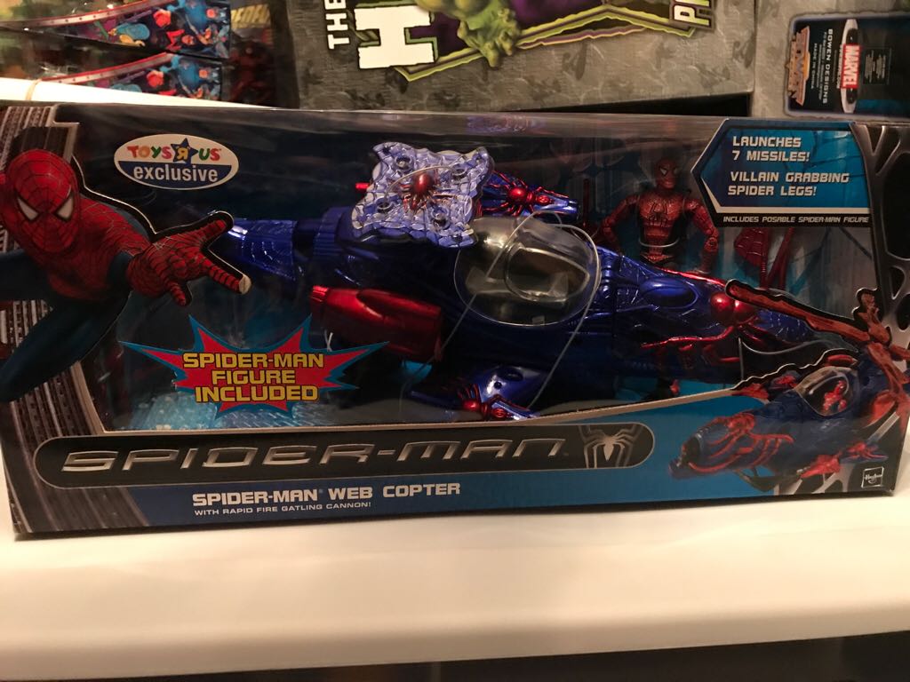 Spiderman Movie Spidercopter  action figure collectible [Barcode 653569226734] - Main Image 2