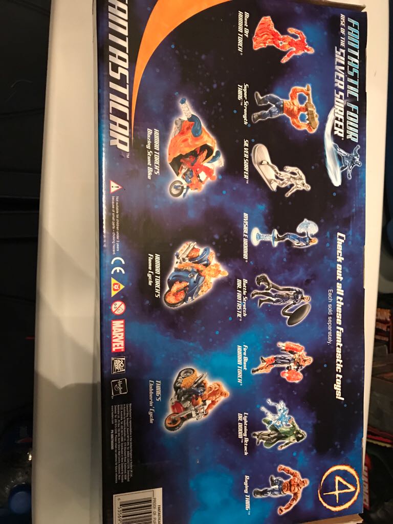 Fantasticar - Hasbro (Fantastic Four - Rise of the Silver Surfer) action figure collectible [Barcode 653569227298] - Main Image 2