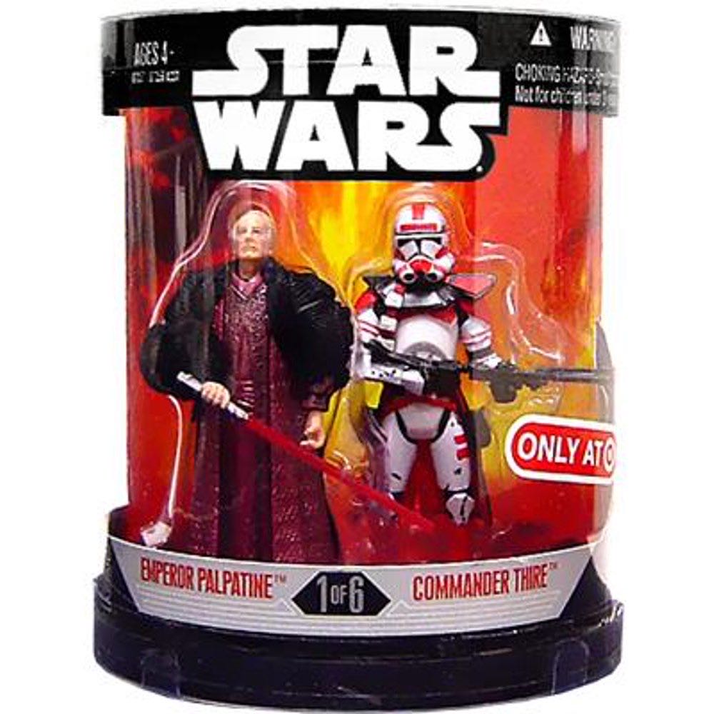 Emperor Palpatine & Commander Thore - Star Wars (Order 66) - Hasbro (Star Wars) action figure collectible [Barcode 653569229896] - Main Image 2