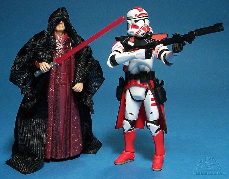 Emperor Palpatine & Commander Thore - Star Wars (Order 66) - Hasbro (Star Wars) action figure collectible [Barcode 653569229896] - Main Image 4