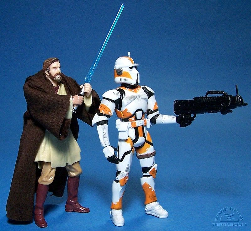 Obi-Wan Kenobi & AT-RT Driver - Star Wars (Order 66 2 Pack) - Hasbro (Star Wars) action figure collectible [Barcode 653569229933] - Main Image 4