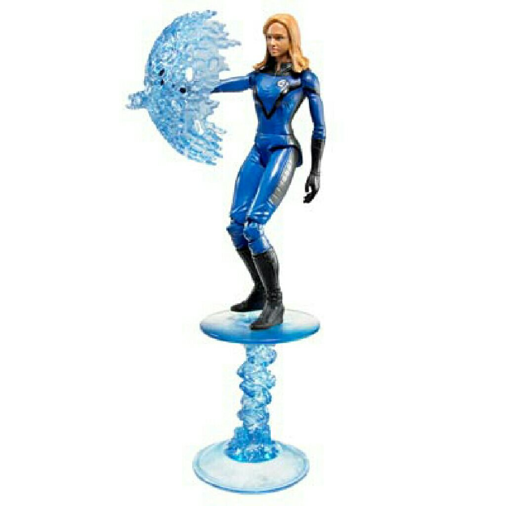 Invisible Woman - Force Field  (Marvel: Fantastic Four Movie: 6”) action figure collectible [Barcode 653569230427] - Main Image 2