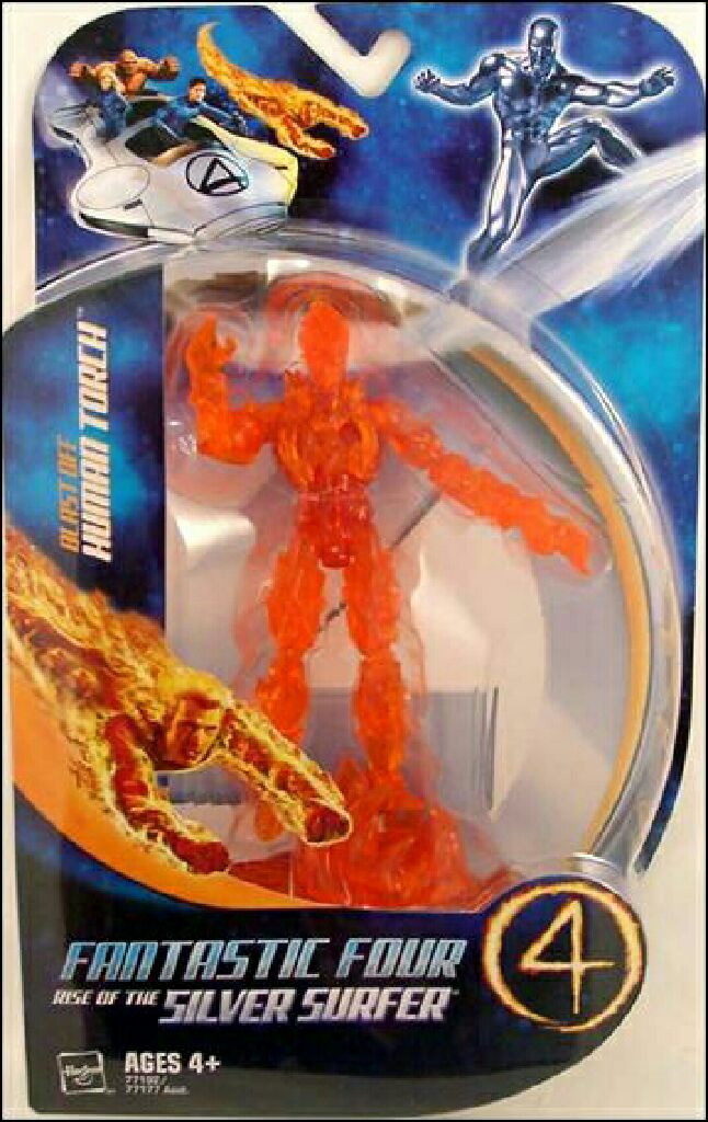 Human Torch - Hasbro (FF Movie Toys) action figure collectible [Barcode 653569230434] - Main Image 1